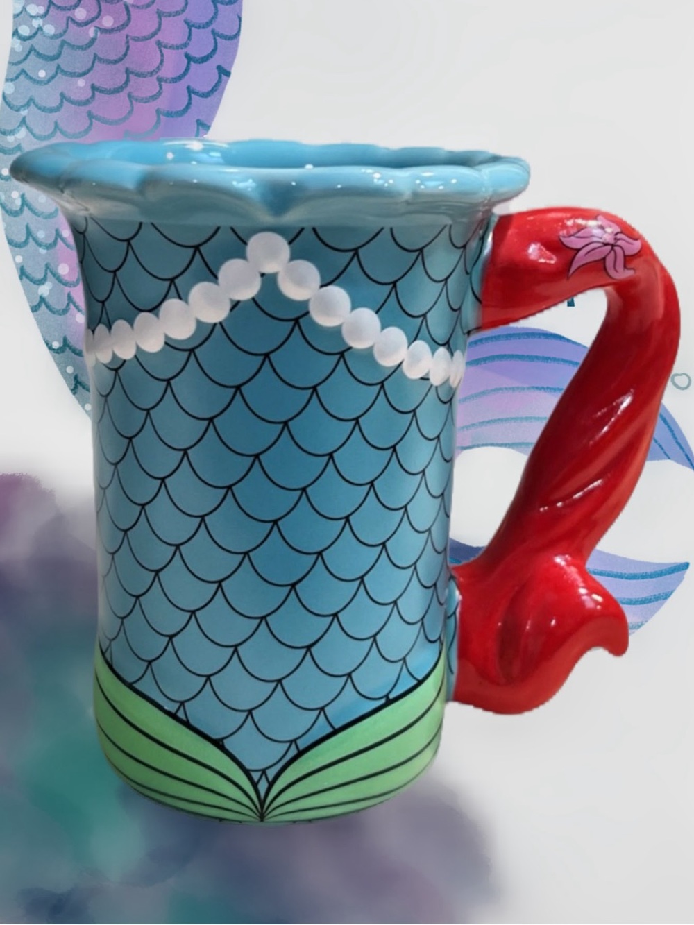 Disney Parks Little Mermaid Scales Mug